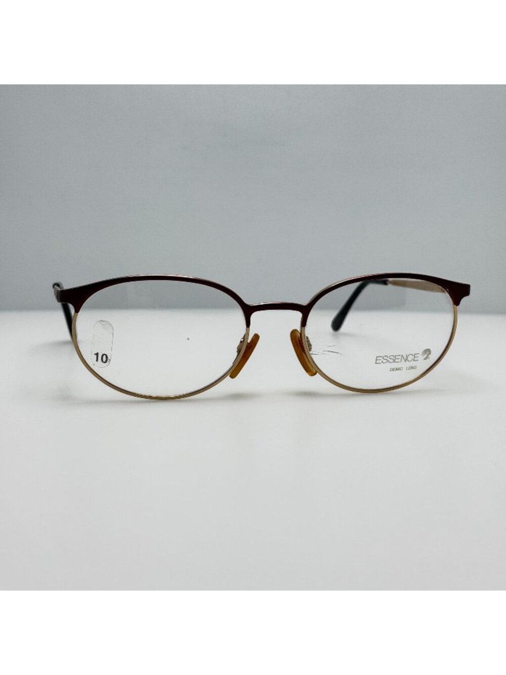 Essence 416 Gold Bronze Italy Eyeglasses Eye Glasses Frames 56-18